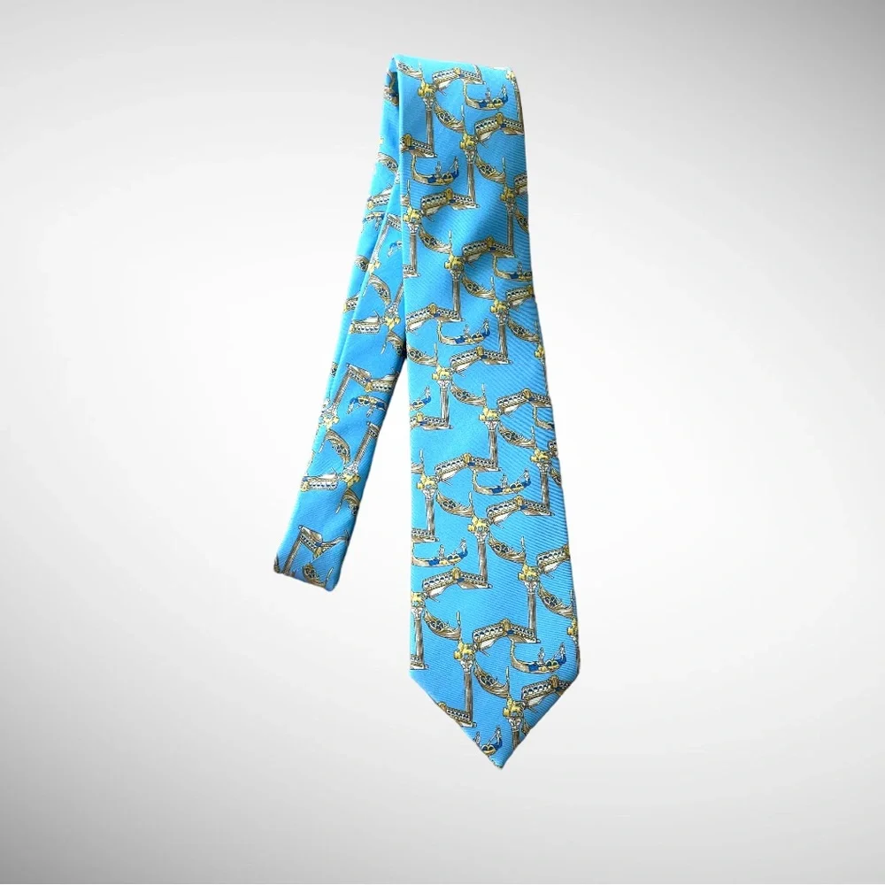 New! CASANOVA VENEZIA SILK TIE